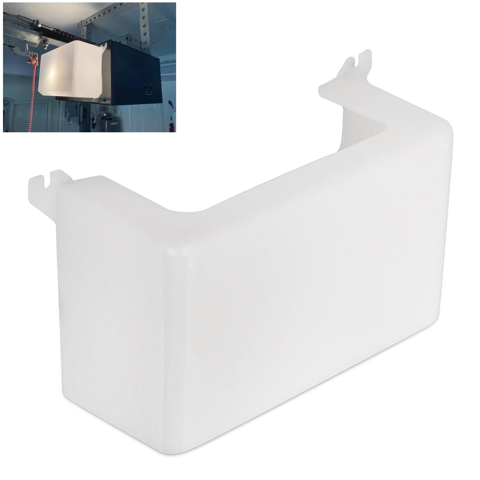 Photo 1 of 108D36 Garage Door Openers Lens Cover for LiftMaster and Chamberlain Single Garage Door Openers - Light Lens Cover Replacement Parts