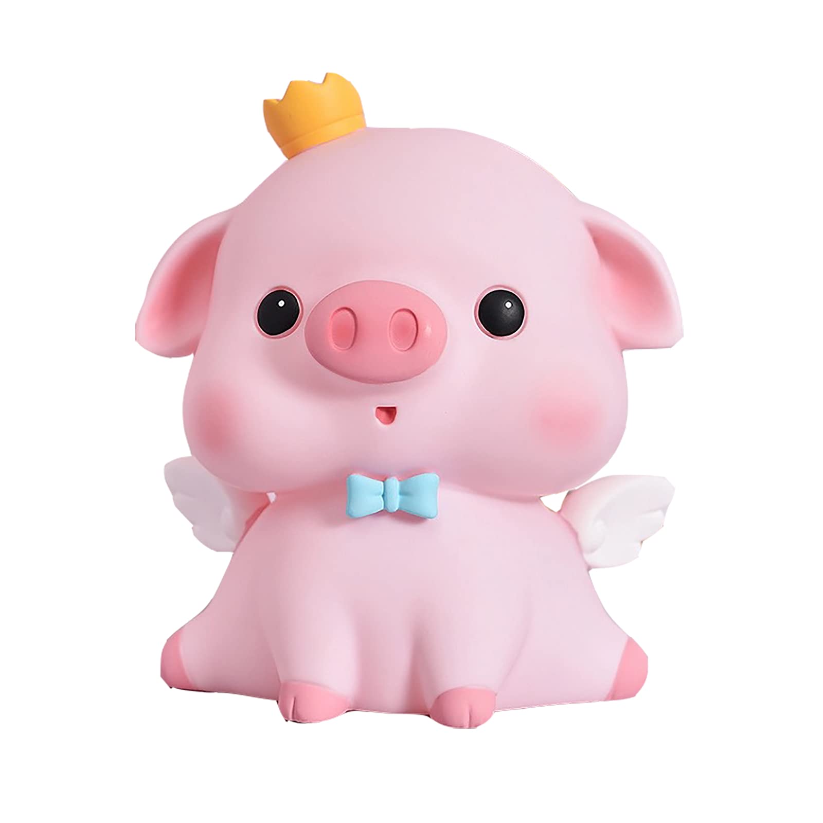 Piggy Bank,Plastic Money Bank,Coin Bank for Boys and Girls, Cute Pig Money Box,Pink Saving Coin Box,Kids Toy Gifts for Christmas/Birthday/Baby Shower