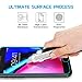 MANTO iPhone Screen Protector, 2 Pack 9H+ Tempered Glass, 12FT Military Grade Shatterproof, Full Coverage, Easy Install