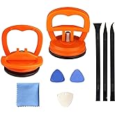 Screen repair tool 9-piece set, heavy-duty suction cup, pry tool, suitable for iPhone, iPad, iMac, MacBook, tablet, laptop, S