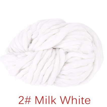 BraveWind Super Dick Chunky Strickgarn Roving Klobigen Garn Hand Stricken Decke Hüte für Arm Stricken Häkeln Basteln Milchwei