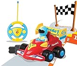 Cartoon R/C Formula Race Car Radio Control Toy by Liberty Imports (ENGLISH Packaging)