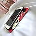 Ultra Slim Soft TPU Red Mickey Minnie Mouse Case for iPhone X iPhoneX 2017 Shockproof Thin Comfortable Textured Smooth Disney Cartoon Cute Chic Lovely Stylish Cool Girls Women Teens Kids