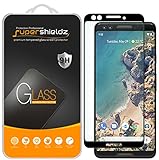 [2-Pack] Supershieldz for Google (Pixel 3) Tempered Glass Screen Protector, [Full Screen Coverage][3D Curved Glass] Anti-Scratch, Bubble Free, Lifetime Replacement Warranty (Black)