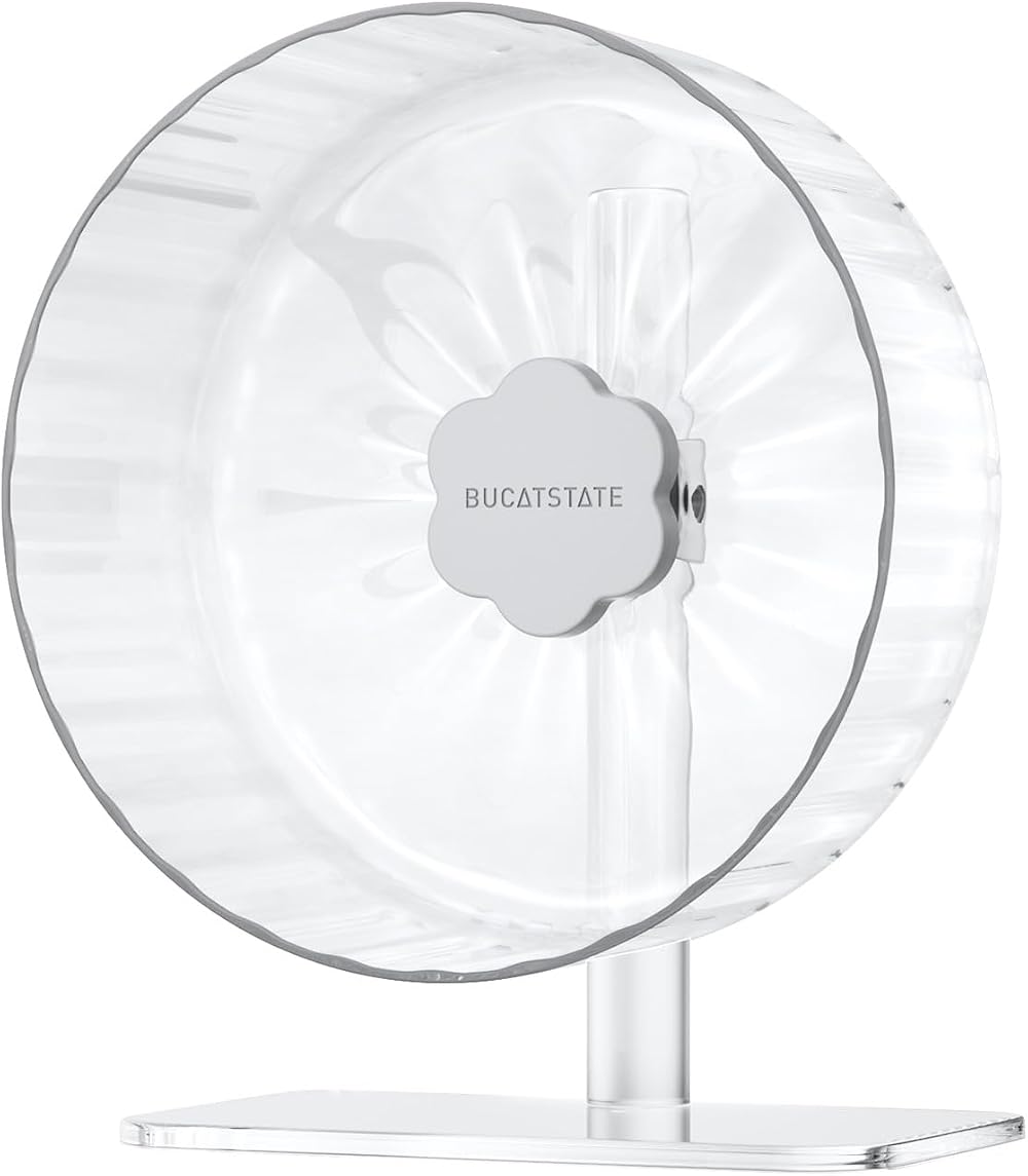 26cm Hamster Wheel Super Silent with Adjustable Base Dual Bearings