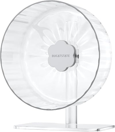 26cm Hamster Wheel Super Silent with Adjustable Base Dual Bearings