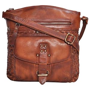 Real Leather Crossbody Purses for Women -Medium Size Flap Pocket Adjustable Strap, Soft Leather Women’s Shoulder…