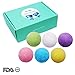 Bath Bombs Gift Set Lush Bubble Bar Bath Women Birthday Essential Oil Detox Fizz Bath Basket Teen Girl Pack of 6