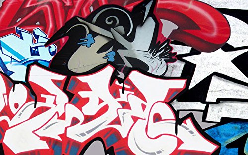MightySkins Protective Vinyl Skin Decal for Pebble Time Smart Watch cover wrap sticker skins Graffiti Mash Up