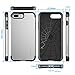 Luvvitt Ultra Armor iPhone 7 Plus/iPhone 8 Plus Case with Dual Layer Heavy Duty Protection and Air Bounce Technology for Apple iPhone 7 Plus (2016) / iPhone 8 Plus (2017) - Silver