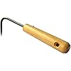 ROOS Gardening Hook Wooden Handle Iron Hook Bonsai Tools