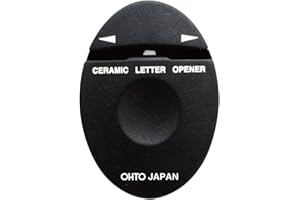 Auto Letter Opener Ceramic Letter Opener Black CLO-A-BK
