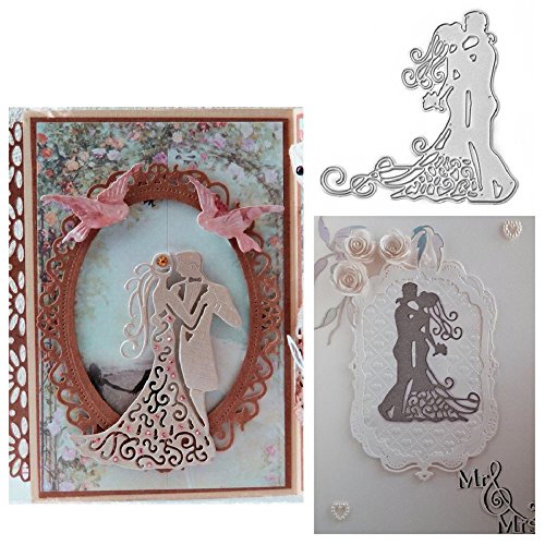 TTLIFE Wedding Valentine Stamps Steel Embossing Craft Paper Decoration Stencil Folder Metal Cutting Dies