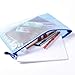 20 Pcs A4 Plastic Mesh Zip File Folder Document Pouches