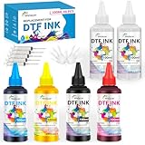 BCH Premium DTF Ink 400ml Set - Black, Cyan, Magenta, Yellow For Direct To Film Printing