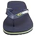 Havaianas Women's Brazil Logo Flip Flop Sandal, Navy Blue, 9