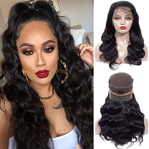 Human Hair 360 Lace Frontal Wigs Pre Plucked Brazilian Virgin Human Hair Lace Frontal Wigs With Baby Hair For Black…