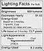 Philips LED Indoor/Outdoor A19 Clear Glass Dimmable Filament Light Bulb with Warm Glow Effect: 800-Lumen, 2700-2200 Kelvin, 8.5-Watt (60-Watt Equivalent), E26 Medium Screw Base, Soft White, 6-Pack