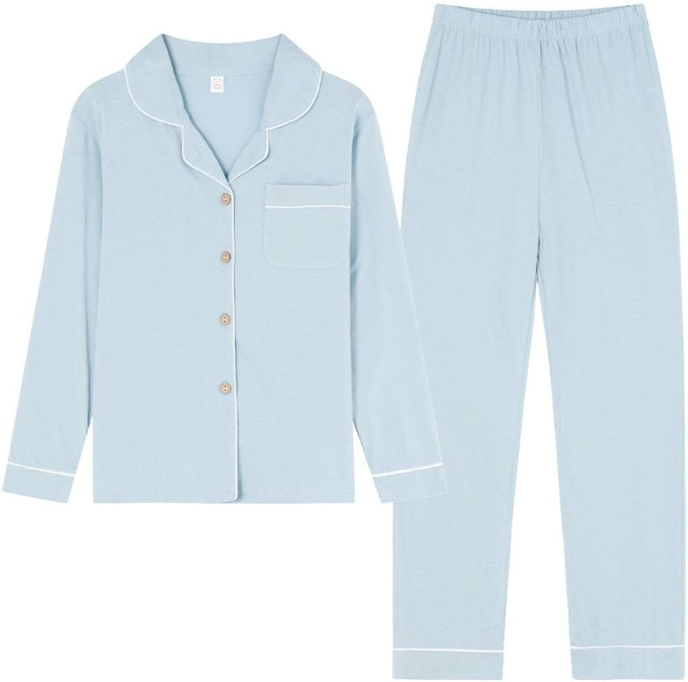 Womens Pyjama Sets Women Pajamas Fresh Cotton Sleepwear Long Sleeve