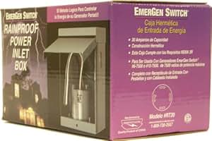 Connecticut Electric EGSRT30 EmerGen Switch Power Inlet Box for 30-Amps