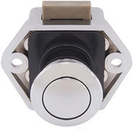 NiceButy Lock Push Button Latch without Key, Door Knob