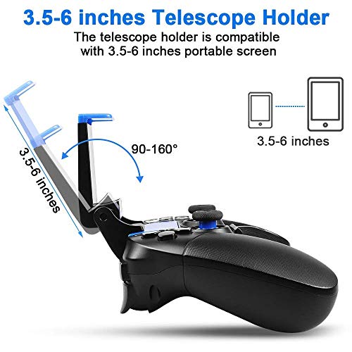 Controlador-para-iOS-PowerLead-Inalmbrico-Mando-de-juego-Gamepad-Compatibilidad-con-iOS-y-Android-iPhone-iPad-Samsung-Galaxy-Otro-telfono-Juego-directo