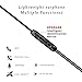 Ephone Updated In-Ear Earbuds Headphones, Metal Magnetic Housing and Wired Bass Stereo Headsets, Earphones with Microphone Apply to 3.5mm Audio Jack - Black