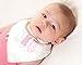 Zippy Fun Baby Bandana Drool Bibs (4 Pack Gift Set) Cute Pink
