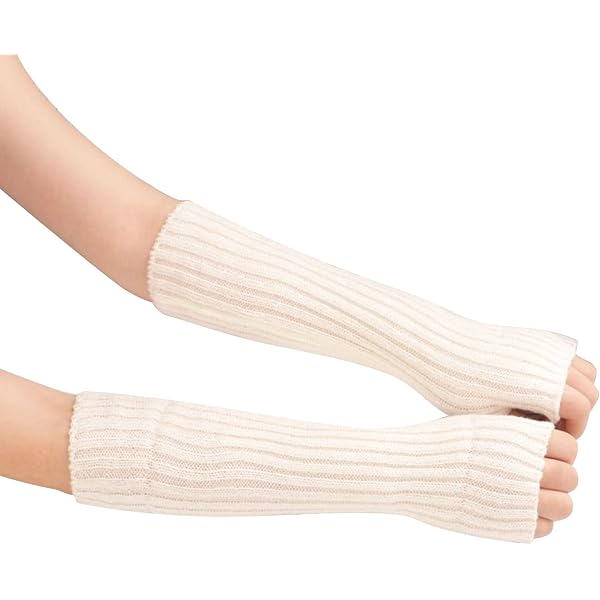 Calentadores De Mano Sin Dedos Para Mujer | Manga Larga Suave | Para Otoño E Invierno | Talla Única | Hipoalergénicos