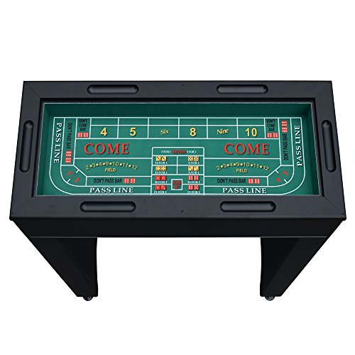 Hathaway Monte Carlo 4In1 Multi Game Casino Table with Blackjack