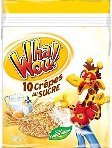 Whaou Crepes Au Sucre Par 10 256g Envoi Rapide Et Soignee Prix