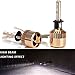 LED Headlight Bulbs H1, 16000 Lumen 6000K White Super Bright High Beam / Low Beam / Fog Lights / Daytime Running Light Replacement Bulbs Kit (Package of 2)