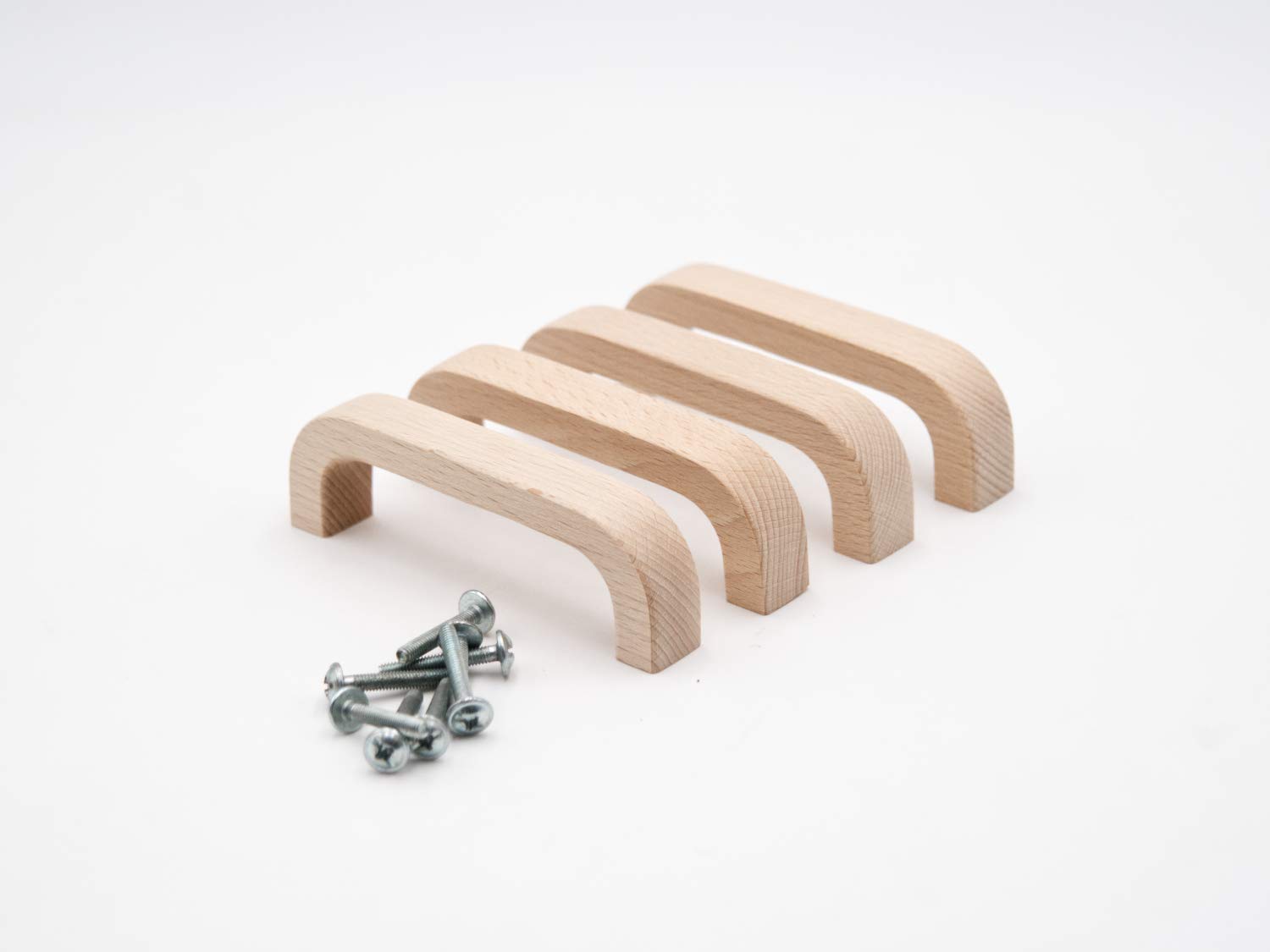 JOWE Set of 4 Furniture Handles (Varnished Oak)