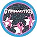 Blue Orchards Gymnastics Party Pack - 100 Pieces for 16 Guests - Gymnastics Birthday, Dance Theme Decorations, Plates and Napkins