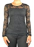 143Fashion Long Sleeve Lace Top