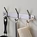 KES Rustproof Coat Rack Wall Mounted Stainless Steel 3-Hook Towel Hook Hook Rack Hook Rail Rust Resistant Brushed Finish, AH203H3-2