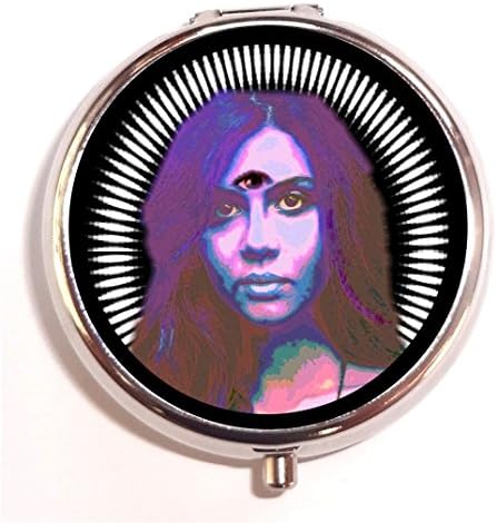Third Eye Woman Pill Box Pill Case Medicine Organizer Visionary Art Psychedelic