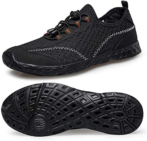Men's Water Shoes Lightweight Quick Dry Aqua Beach Shoes