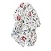 Imagine Baby Products Barnyard Jam Bamboo Swaddle Blanket | Premium Muslin-Weaved Bamboo Blanket | Luxuriously Soft Fabric with A Light Stretch for A More Secure Swaddle | Muslin Security Blanket