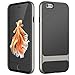 JETech Case for Apple iPhone 6s and iPhone 6, Slim Protective Cover with Shock-Absorption, Carbon Fiber Design (Grey) primary