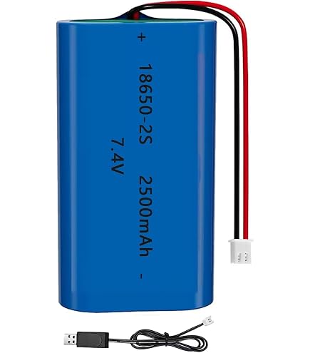 Amazon.com: SFHKAMH 7.4V 2500mAh Rechargeable 18650 Lithium Ion