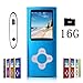 G.G.Martinsen Blue Stylish MP3/MP4 Player Digital Music Player, Media Player