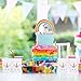 MISS FANTASY Unicorn Cups Unicorn Party Favors Supplies Unicorn Cups for Kids Unicorn Birthday Keepsake Cups for Girls Magic Unicorn Party Plastic Cups 12 OZ White(Pack of 12)