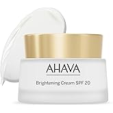 AHAVA Brightening Cream SPF20 - Brightens & Evens Skin Out, Hydrate & Protect Against UVA/B, Enriched with Osmoter, VF Brightening Accelerator & 3D Complex, 1.7 Fl.Oz