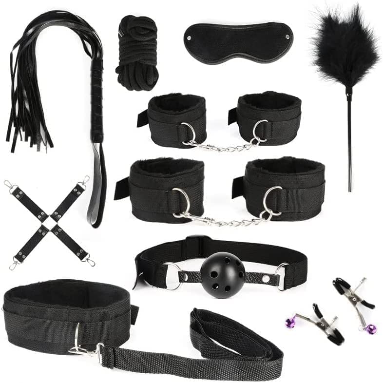 TB1 Adjustable Elastic Mens Suspenders with Strong Metal Clip (1 Year Warranty) (Black) Bed Restraints for Sex, Leather Bondage Restraints Kits Kinky Sex Toys,Gang Ball Play, Vibrators Massagers