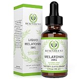 Melatonin 3MG Liquid. Potent & Effective Sublingual Drops Will Make You Fall Asleep Fast. Alcohol Free and 100% Gluten Free Formula for Entire Family. 2oz Bottle.