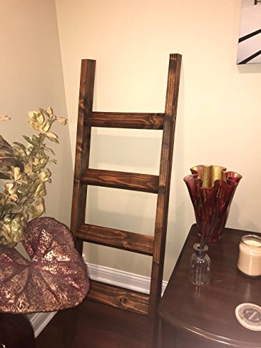 Farmhouse Blanket Ladder - 3, 4 and 5 Foot Quilt Ladder