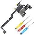 MMOBIEL Earpiece Speaker Compatible with iPhone Xs - 5.8 inch - 2018 - Earspeaker/Ear Piece Replacement - Incl. Proximity Sensor and Screwdrivers