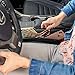 Lusso Gear Car Seat Gap Organizer 2 Pack, Tan, Unisex