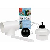 Rain Harvesting WDDP111 Downpipe First Flush Water Diverter Kit